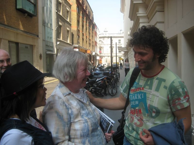 Miranda_Marion_Jonas.JPG - London, 9. Mai 2008, nach der Tosca GP
