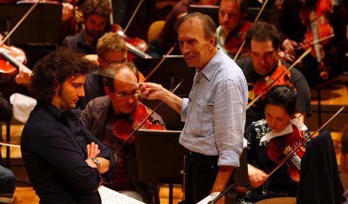 rinaldoprobe3.JPG - Proben, Brahms, Rinaldo, Berlin Mai 2010, mit Claudio Abbado