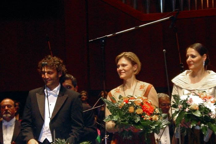 Frankfurt04102009_1.JPG - Frankfurt, Alte Oper, Paulus, 4. Oktober 2009, mit Margarete Joswig und Melanie Diener