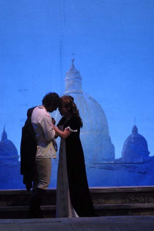 ToscaBerlin2009_3.JPG - Tosca, Berlin, 16. Mai 2009, mit Nadja Michael © Bettina Stöß/Deutsche Oper Berlin