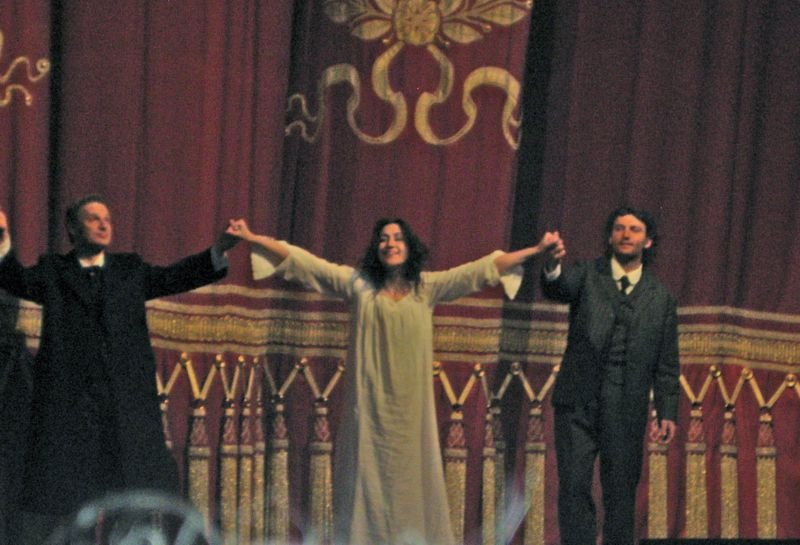 curtain_12062009_2.JPG - La traviata, München, 12.6.2009, mit Myrtò Papatanasiu und Simon Keenlyside