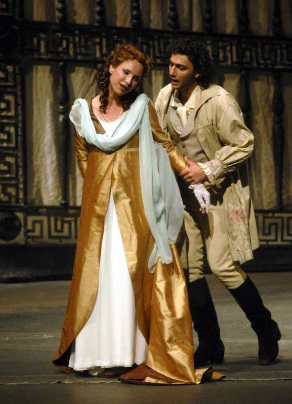 toscaberlinscene5.jpg - Tosca, Berlin, 16. Mai 2009, mit Nadja Michael © Bettina Stöß/Deutsche Oper Berlin