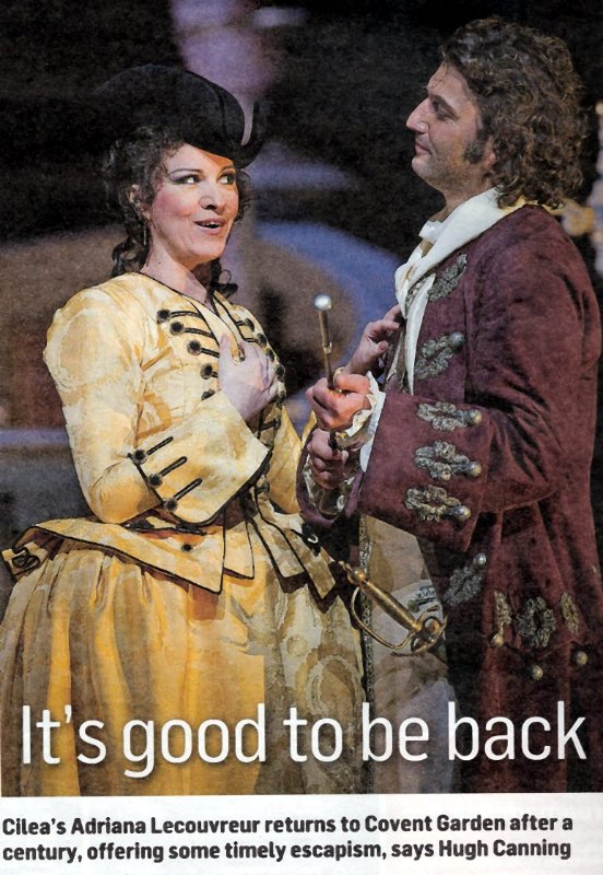 adrianaTimes.jpg - Adriana Lecouvreur, London, Foto: Times