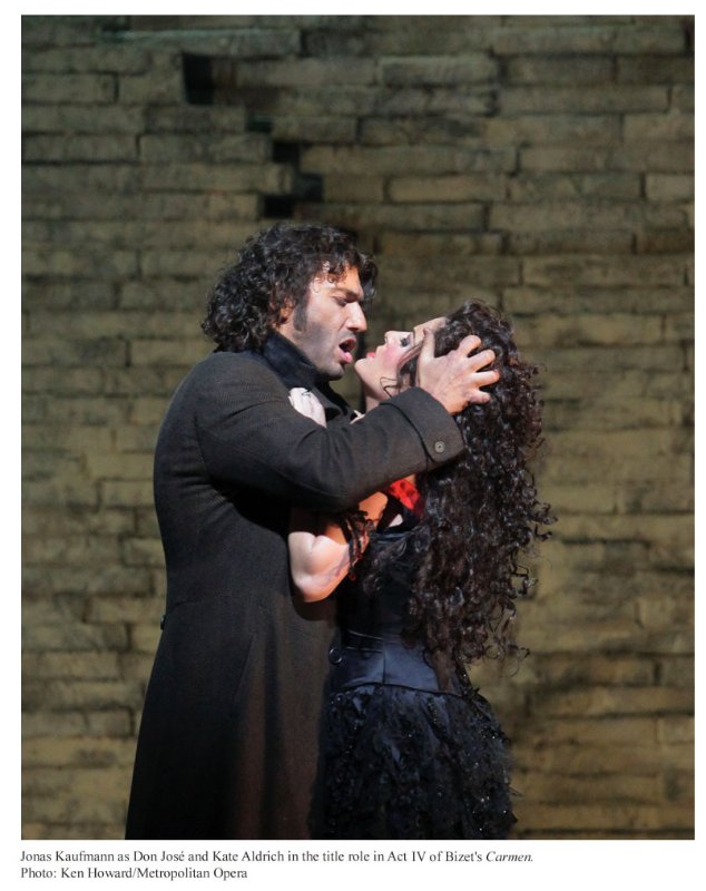carmenMet04.jpg - Jonas Kaufmann as Don José, Kate Aldrich as Carmen Photo: Ken Howard/Metropolitan Opera April 28, 2010.
