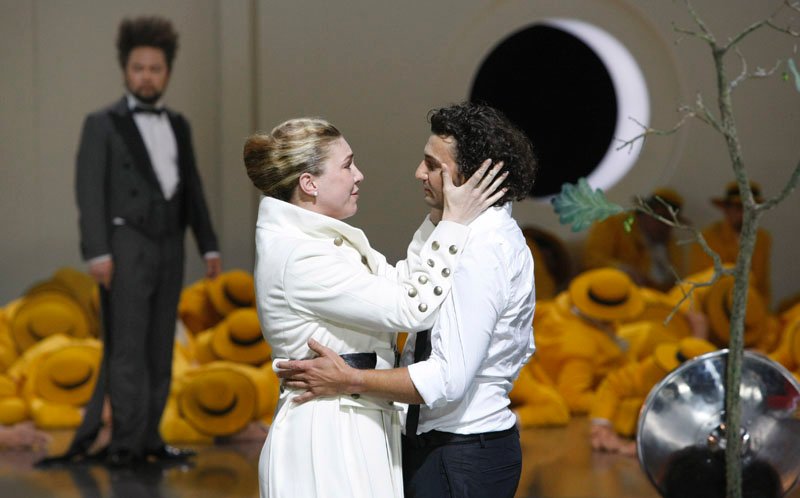 lohengrinbayreuthlammel1.jpg - Hauptprobe, Lohengrin, Foto: Karl Heinz Lammel, Bayreuther Festspiele,2010, Jonas Kaufmann, Anette Dasch, Samuel Youn