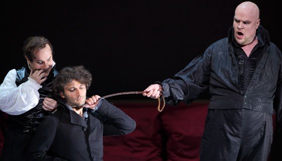 toscamuenchen6.jpg - Tosca, Bayerische Staatsoper, Juni 2010, mit Juha Uusitalo, Foto: Bayerische Staatsoper, Wilfried Hösl